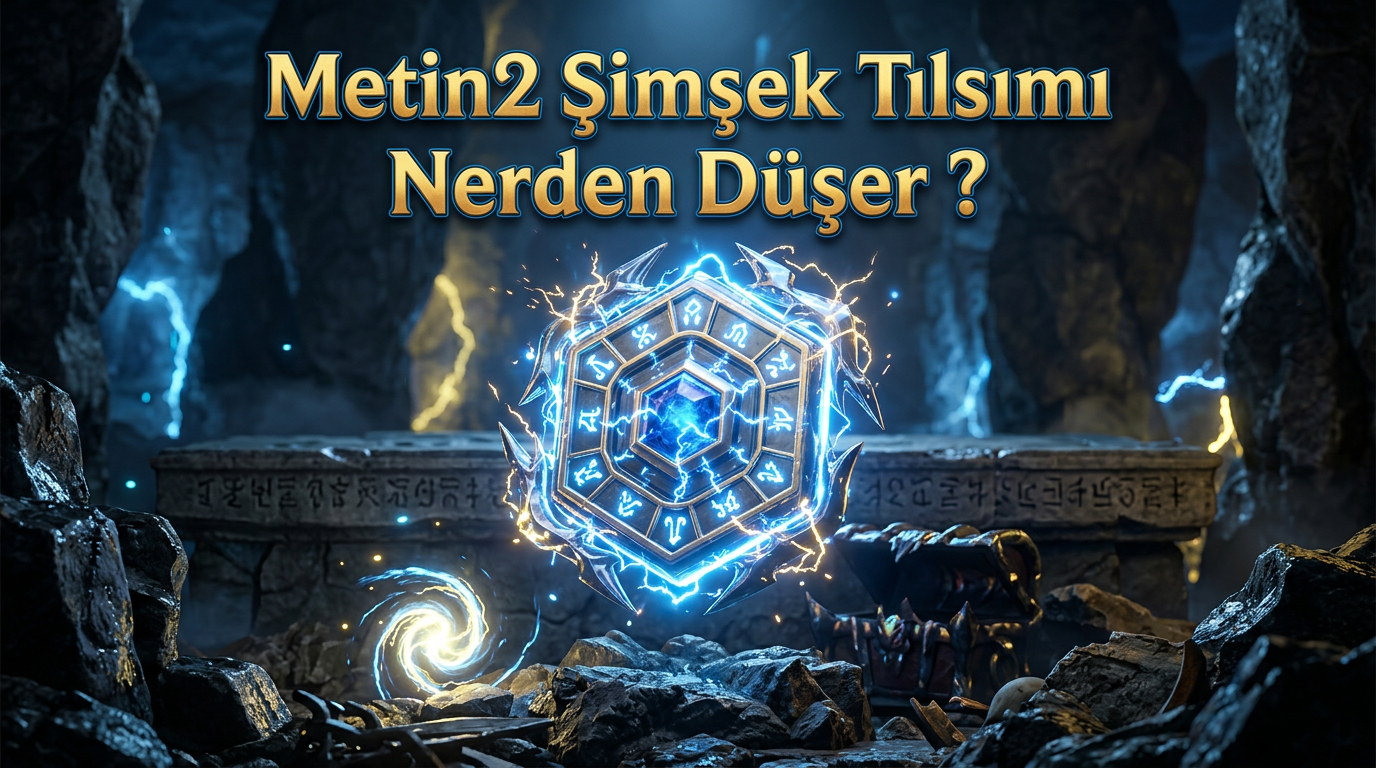 Metin2 Şimşek Tılsımı Nerden Düşer ?