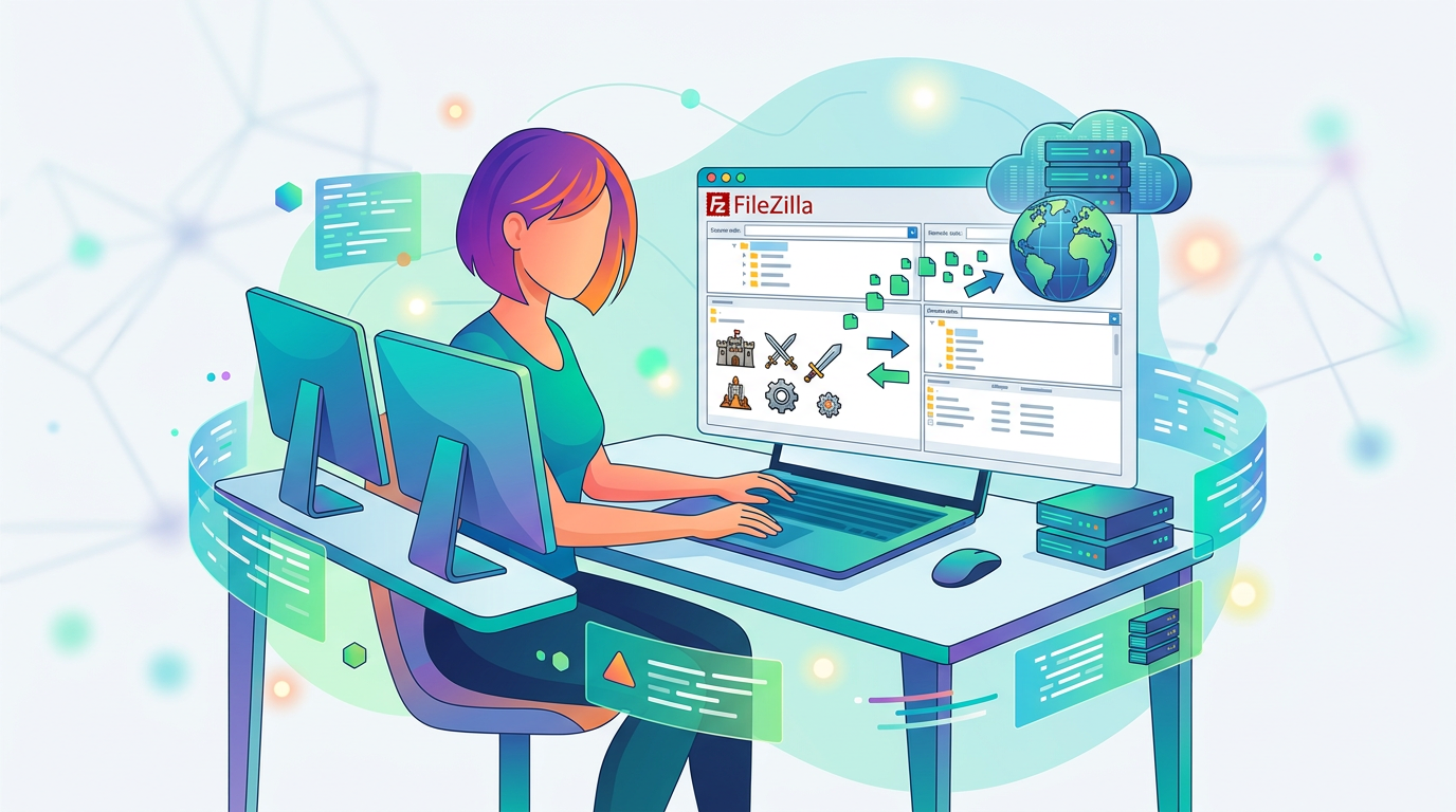 Metin2 FileZilla ile dosya yükleme