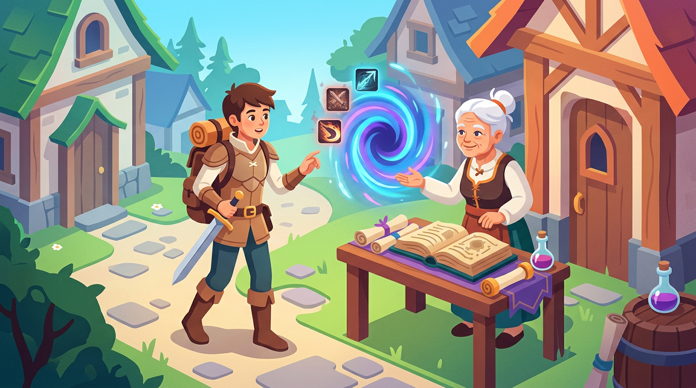 Metin2 beceri sıfırlama (yaşlı kadın)